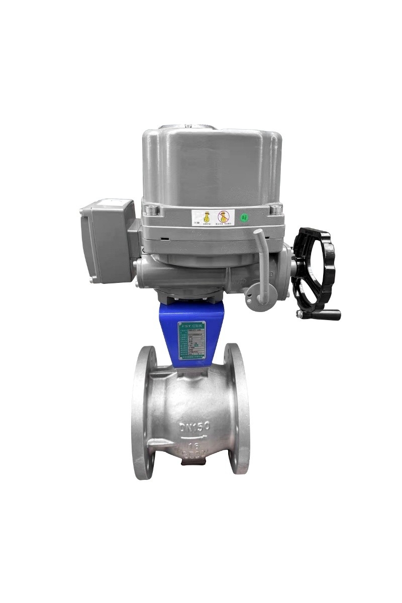  电动V型球阀
